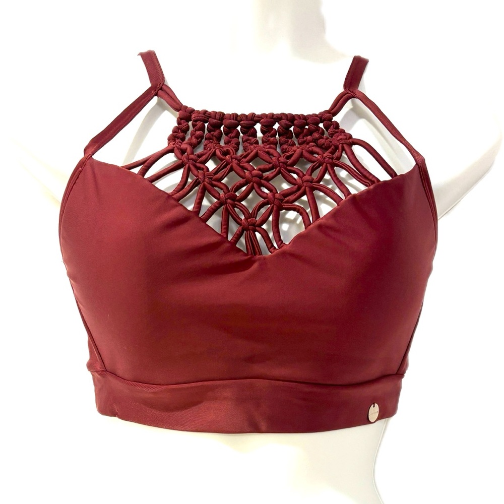 Cajubrasil Macrame Sports Bra